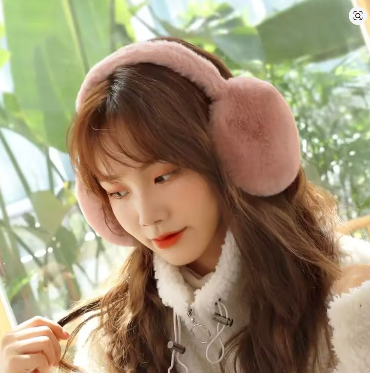 Winter Warm Rabbit Fur Earmuffs